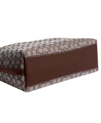 Juliet Large Signature Jacquard Shoulder Bag 38