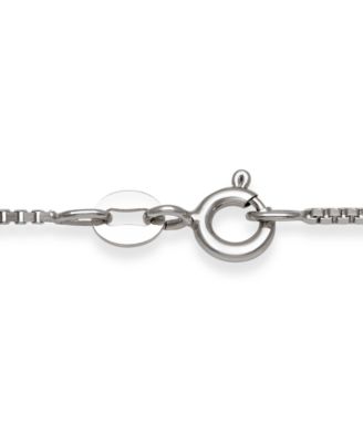 Freshwater Button Pearl (6-7mm) and Lab Created Sapphire Necklace in Sterling Silver