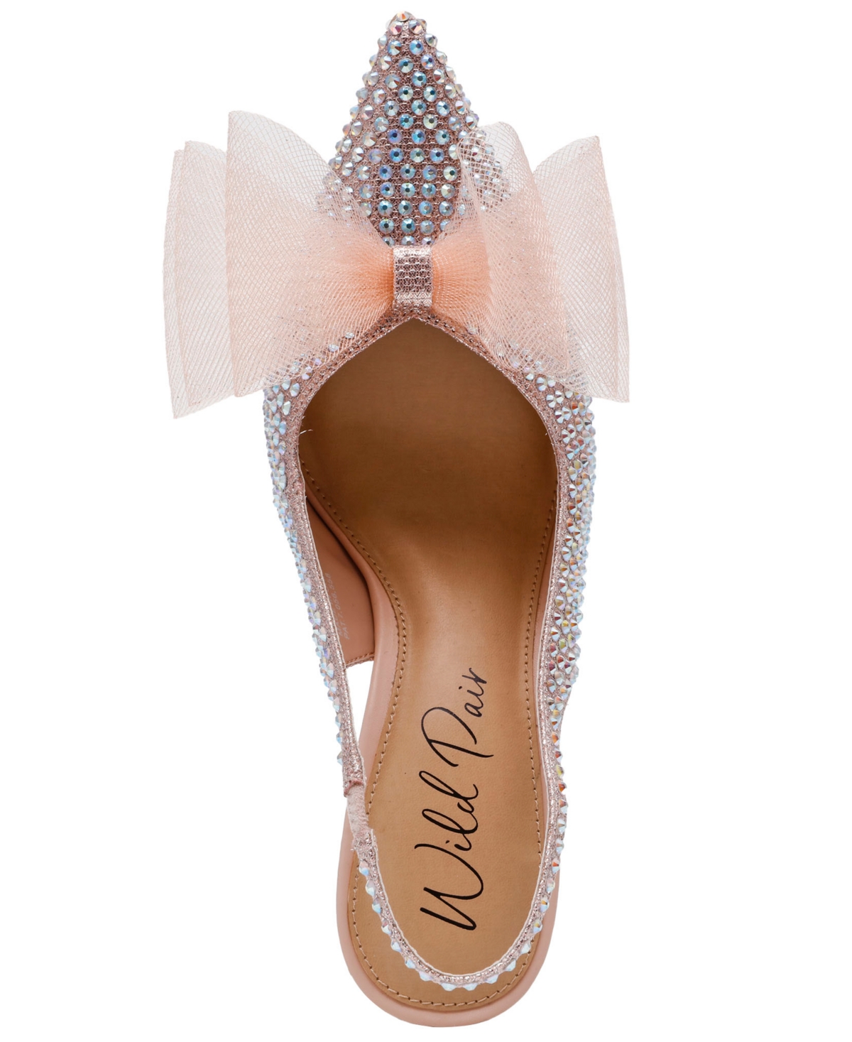 Wild Pair Alegro Bow Slingback Pumps, Created For Macy's In Black