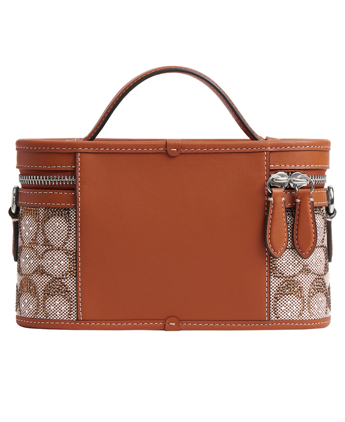 Coach Originals Crystal Signature Jacquard Trail Handbag