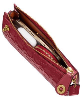 Penn Small Signature Patent Leather Shoulder Bag