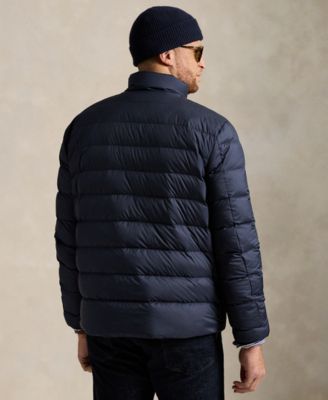 Men's Big & Tall Packable Mock Neck Jacket