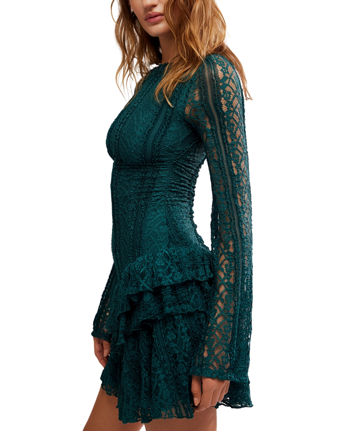 Free People Women's Tabby Tiered Mini Dress