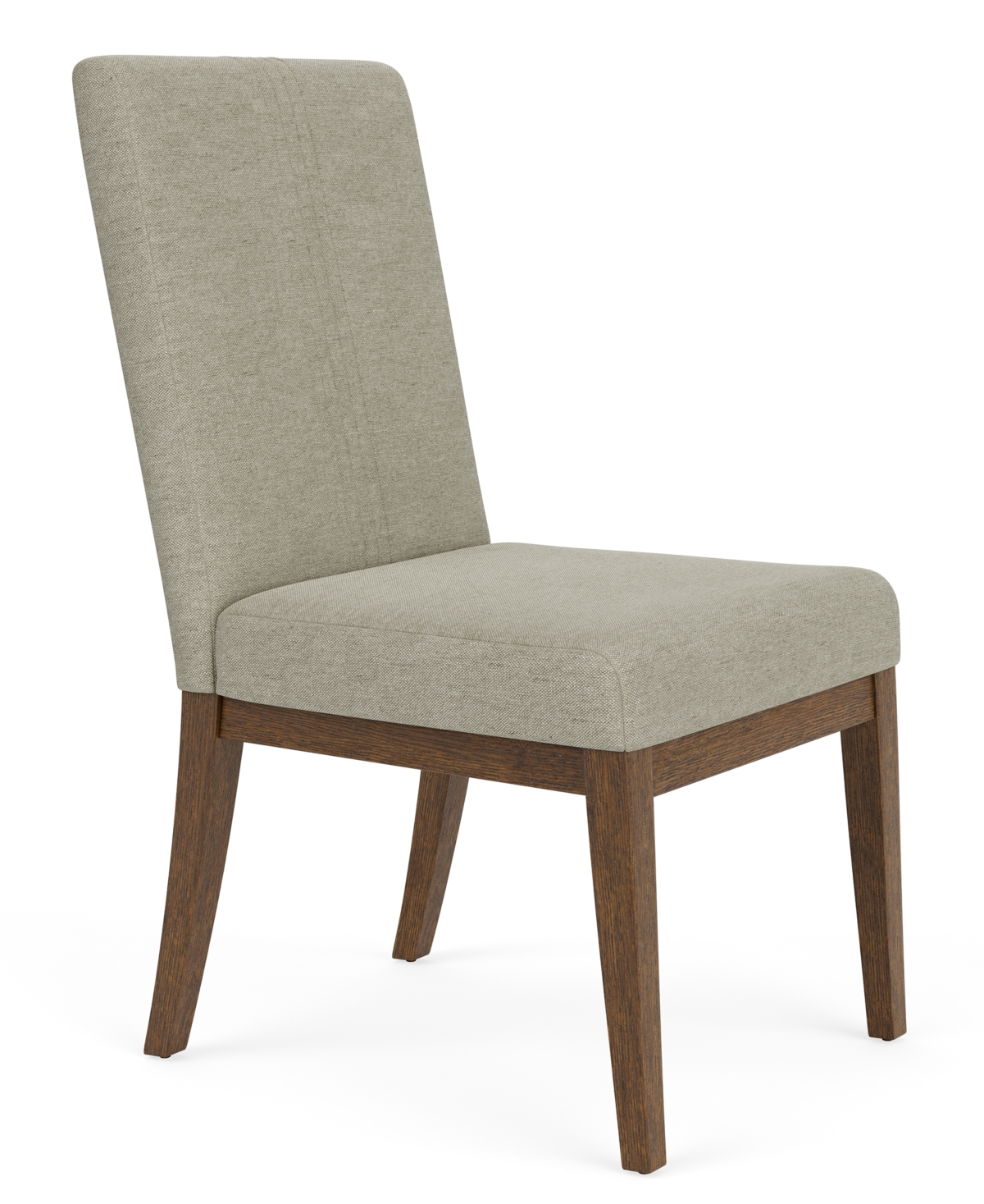Macy's Furniture Davie Cracked Oak And Fabric 4-pc. Upholstered Chair Set In Gray
