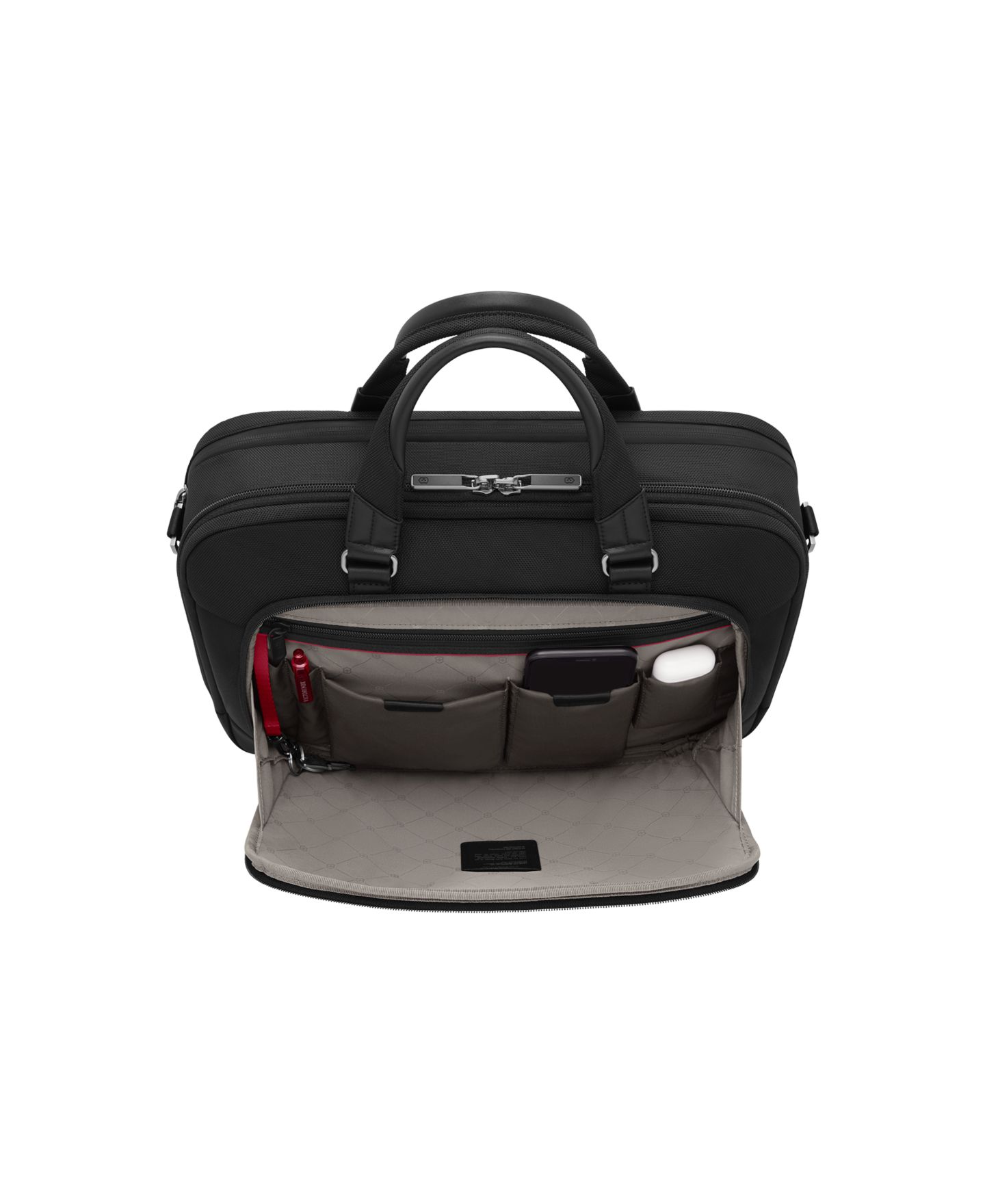 Сумка Victorinox Werks Traveler 7.0 Deluxe Briefcase, цвет: Чёрный — фото 8