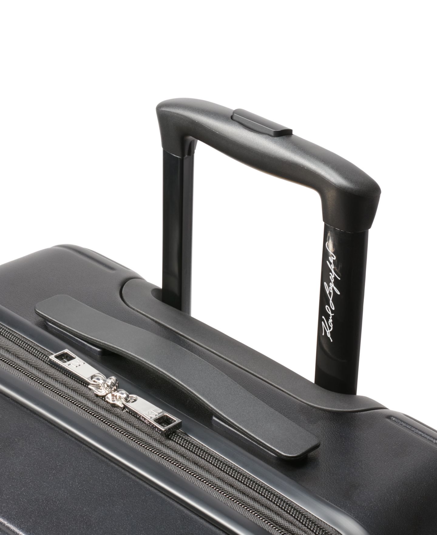 Чемодан KARL LAGERFELD PARIS Sentimental Voyage 30" Upright Luggage, цвет: Чёрный — фото 4