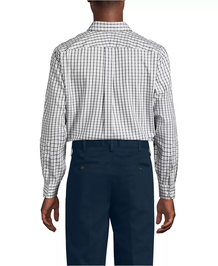 Men's No Iron Supima Cotton Pinpoint Buttondown Collar Dress Shirt - thumbnail 6