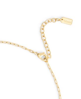 Gold Plated Rexy Pendant Necklace