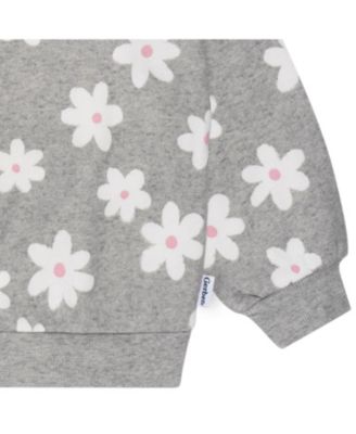 Baby Girls 2-Piece Fleece Outfit Set Daisies
