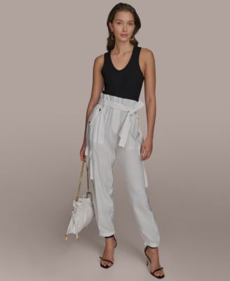Women's Belted Cargo Pants