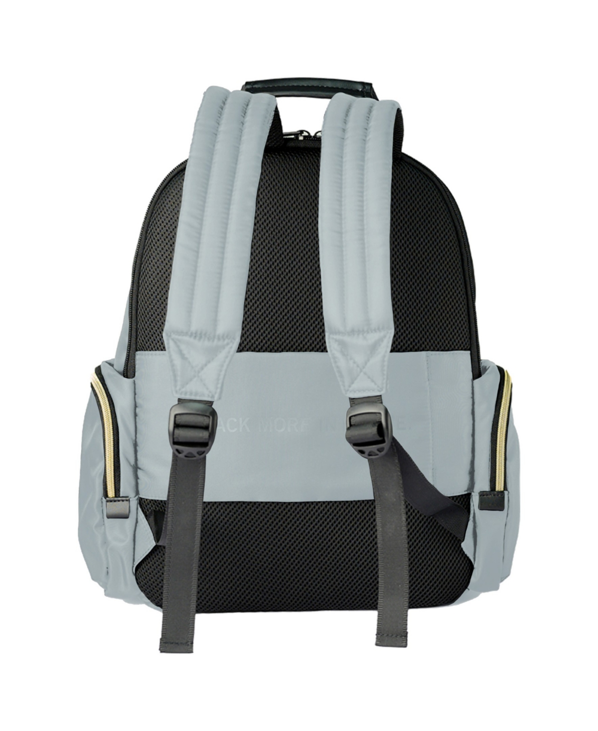 Kenneth Cole Reaction Sophie Women's Silky Nylon 15" Laptop & Tablet Anti-theft Rfid Backpack In Gray