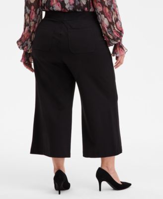 Plus Size Stretch Bootcut Pants