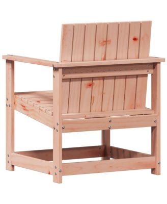 Garden Lounge Set Natural Wood Solid Douglas Fir wood Medium
