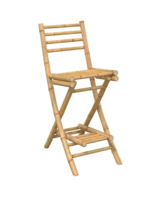Outdoor Bar Stool Natural Bamboo Standard Outdoor Bar Stool Size