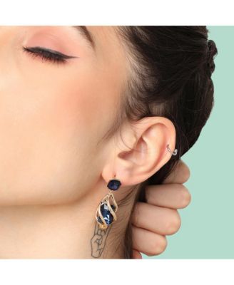 Women's Spiral Drop Earrings