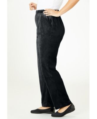 Plus Size Velour SweatPants