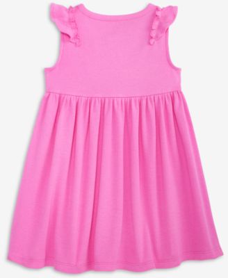 Girls' Toddler 2T-4T Solid Ribbed Dress, Macy's Exclusive