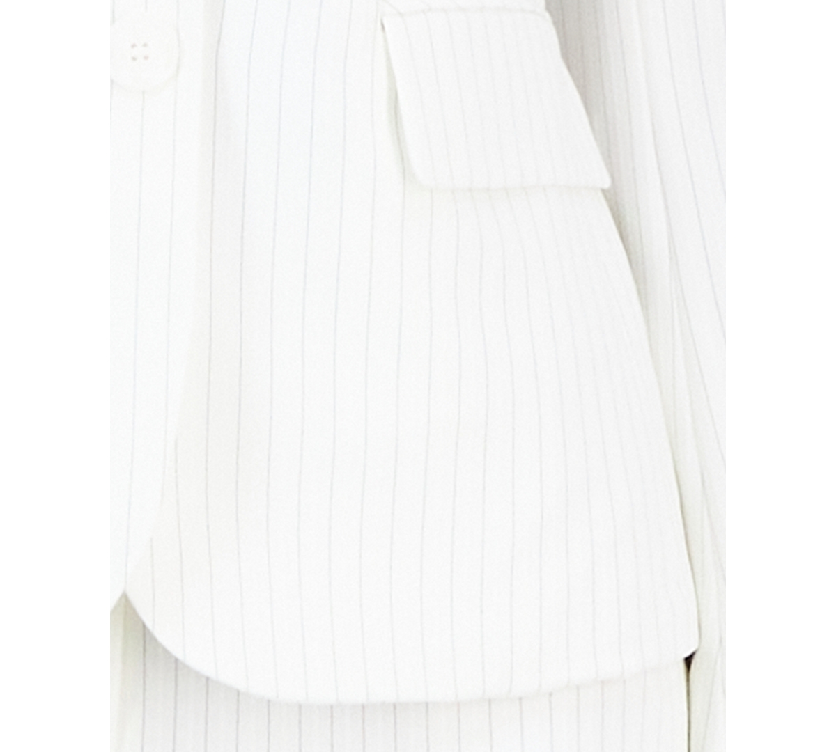 Le Suit Women's Shawl-collar Mid-rise Pantsuit In White