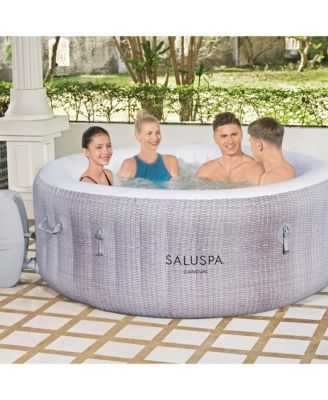 SaluSpa Cancun 2 to 4 Person Inflatable Hot Tub, Energy-Efficient Spa