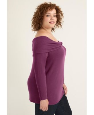 Women's June + Vie Off-The-Shoulder Top