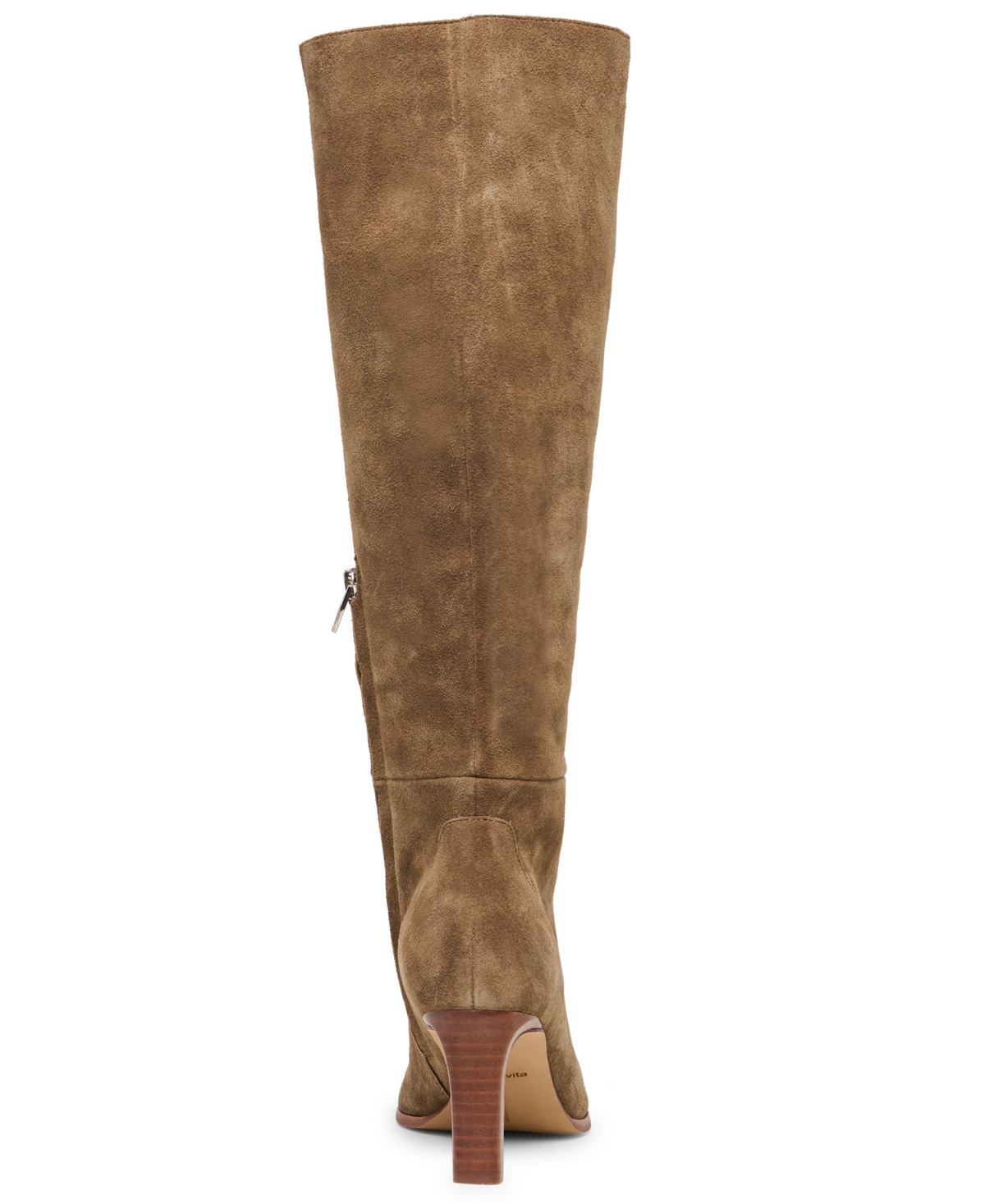 Dolce Vita Women's Emmi Pointed-toe Blade-heel Knee-high Tall Dress Boots In Brown
