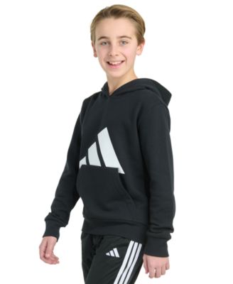 Big Boys 8-20 Long-Sleeve Essential Big Logo Fleece Pullover Hoodie	