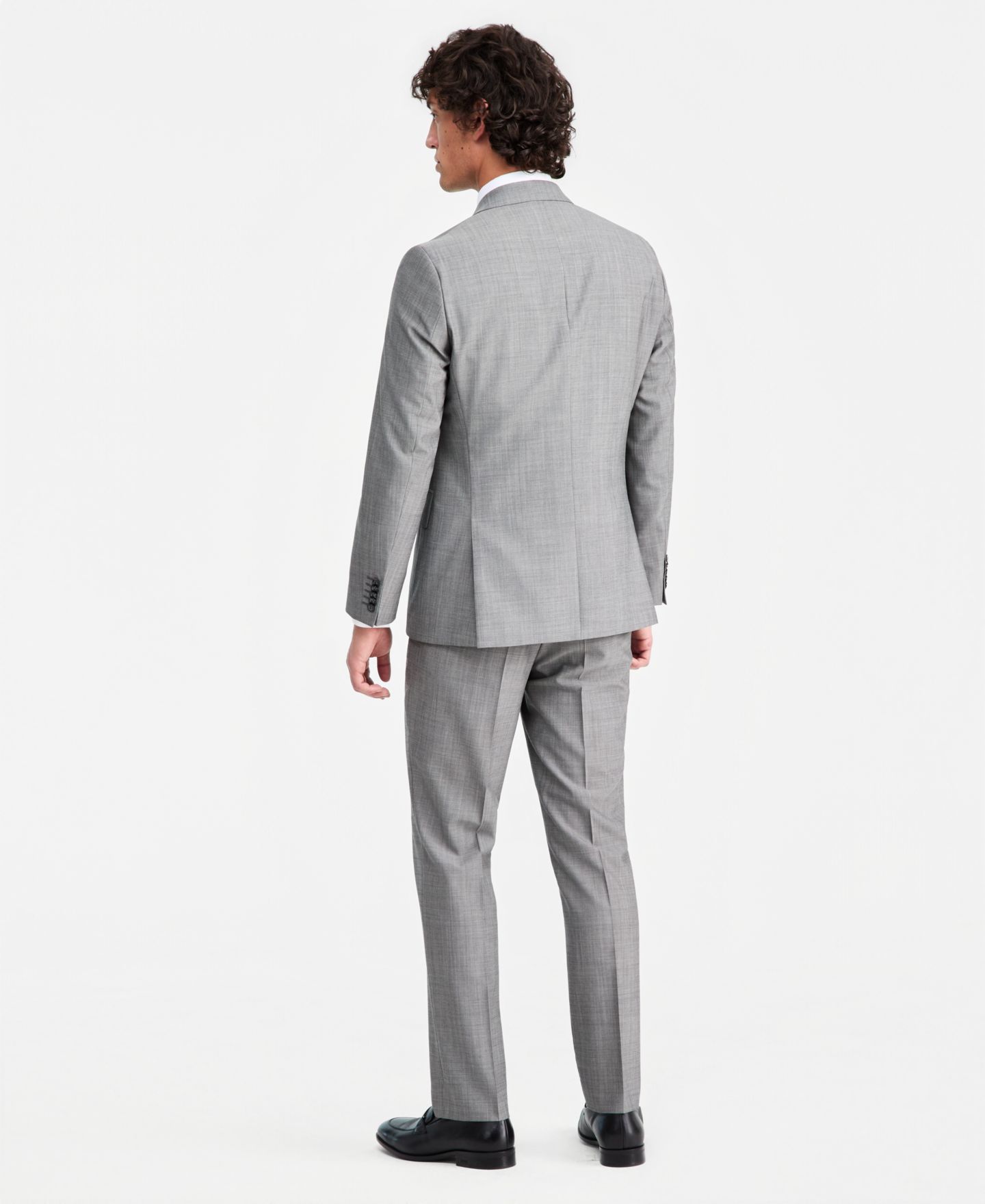 Мужские комплекты Hugo Boss Modern-Fit Suit Separates, цвет: Тёмный серый — фото 3