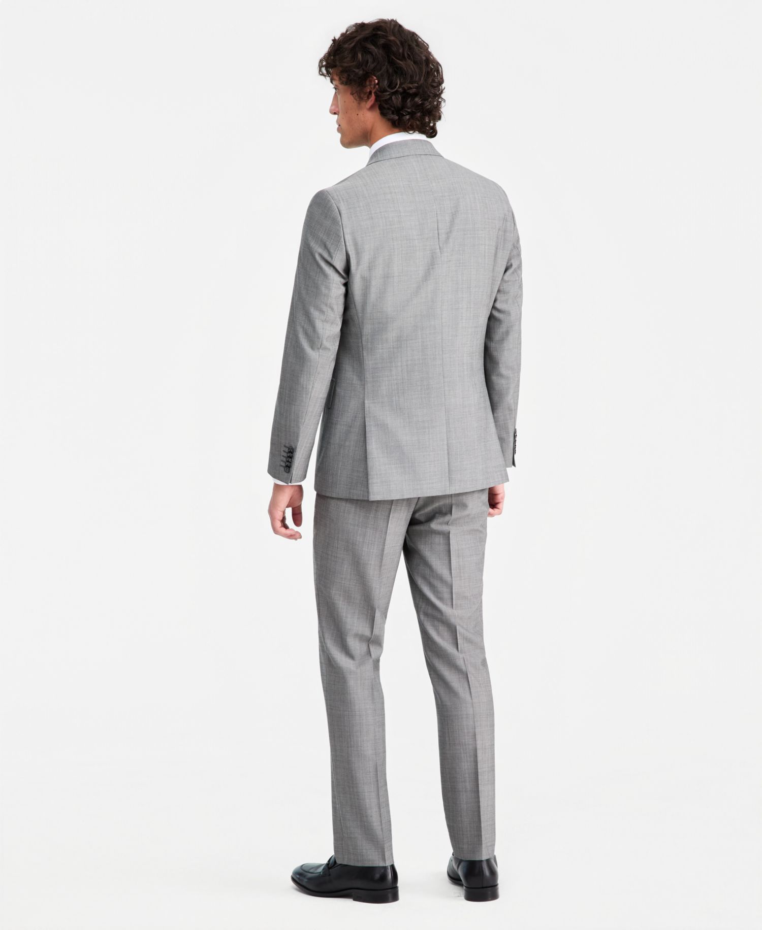 Men's Modern-Fit Suit Separate Trousers