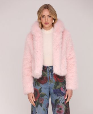 Women's Faux Fur Long Sleeve Jacket