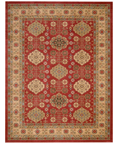 Nourison Andalusia AND08 Red Area Rug