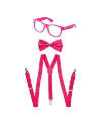 Suspender, Bow Tie Accessory Set - Kids Girls & Boys