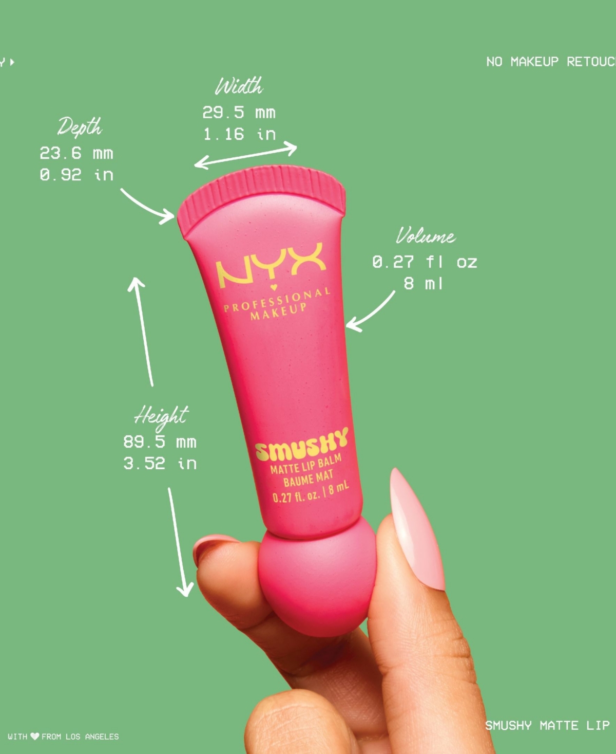 Nyx Professional Makeup Smushy Matte Lip Balm