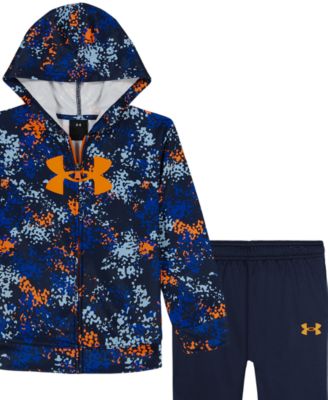 Boys' 2T-7 Printed Full-Zip Hoodie and Jogger Pants, 2-Piece Set