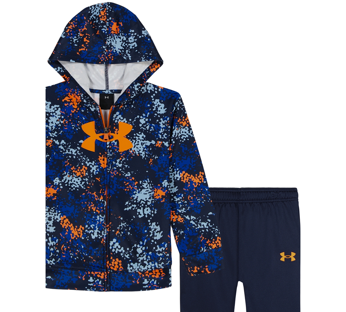 Under Armour Boys 4T-7 2-Piece Printed Full-Zip Hoodie and Jogger Pants Set