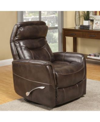Gemini - Truffle Swivel Glider Recliner Two Pack