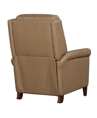 Two Pack leather Lotus Cream Power Cordless High Leg Recliner