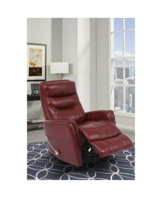  1 Pc  Rouge Fabric  Swivel, Glider, Recliner Chair