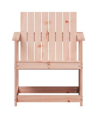 Garden Chair Natural Wood Solid Douglas Wood Standard Sturdy
