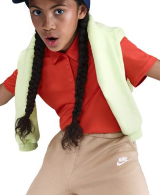 Big Girls Sportswear Club Fleece Wide-Leg Sweatpants