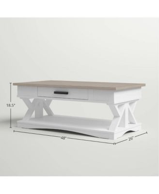 Americana Modern - Cotton Cocktail Table with 2 End Tables