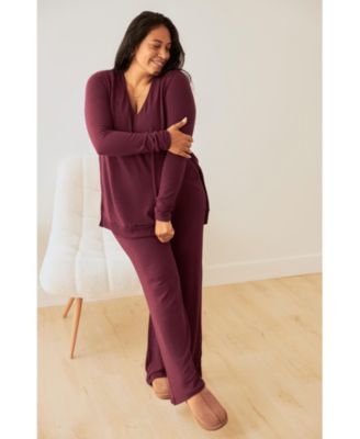 Maternity CozyKnit Wide Leg Lounge Pant