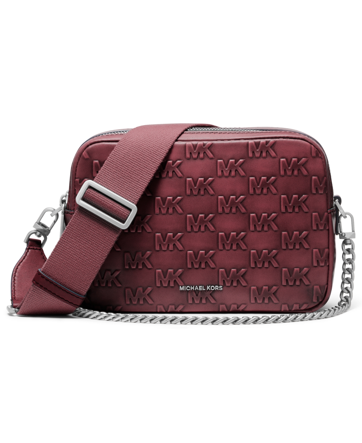 Michael Kors Bryant Double Zip Chain Camera Crossbody Bag
