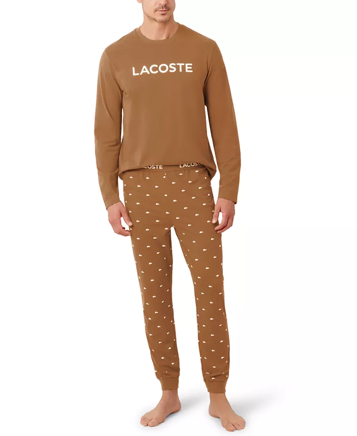 Men's 2-Piece Jersey Top and Pant Pajama Set