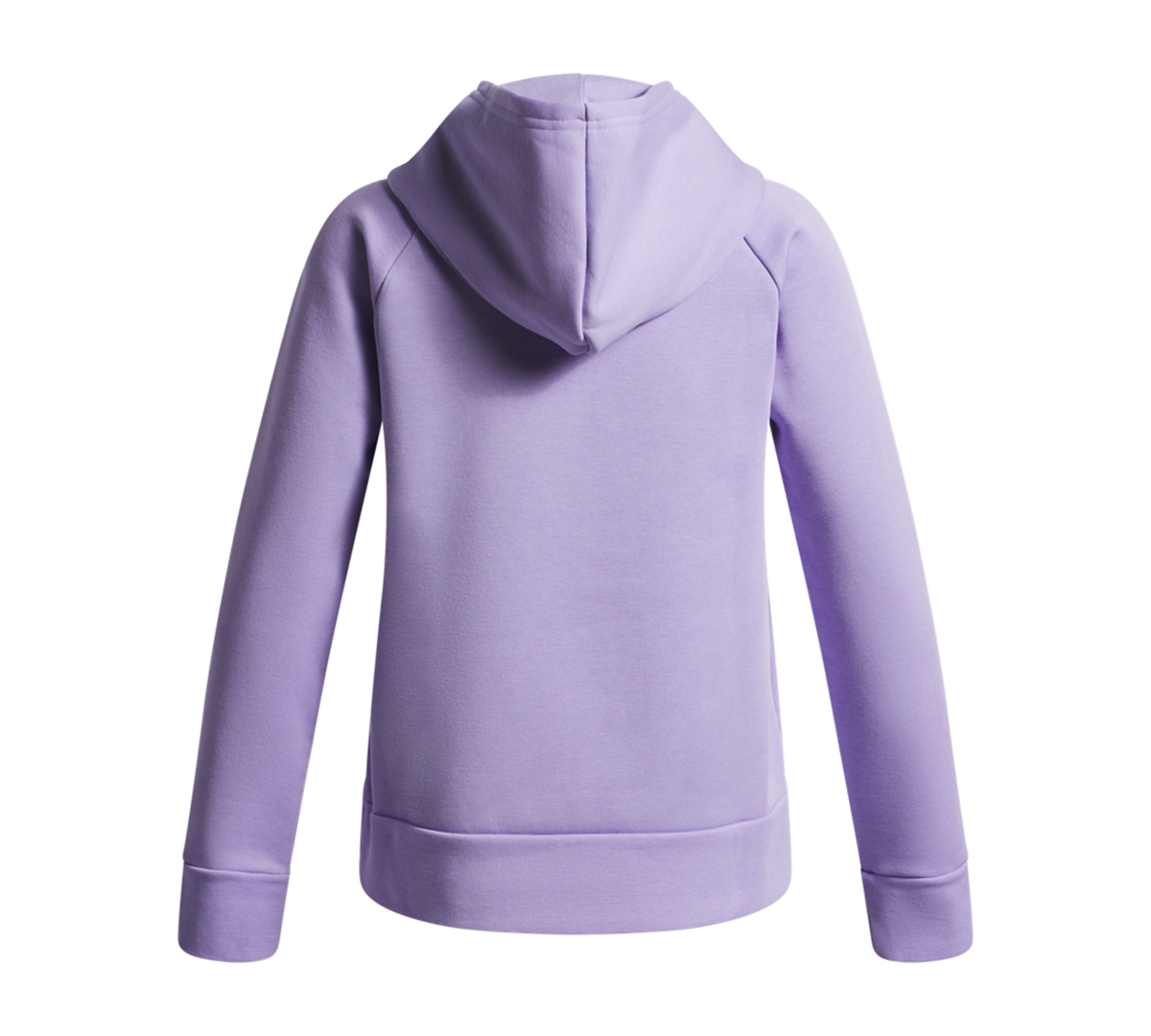 Under Armour Girls 6-16 Rival Long Sleeve Shimmer Hoodie In Purple