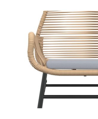 Garden Chair Brown PE rattan UV-resistant materials Garden Chair