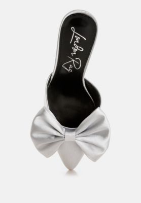 Women's Sidonie Bow Detail Stiletto Mules