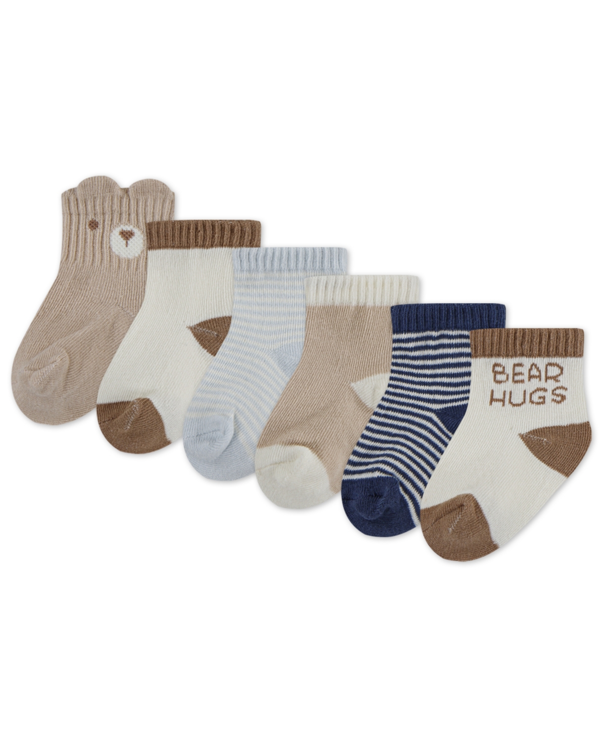 Huggies Baby Boys 6-pack Printed Socks In Multi
