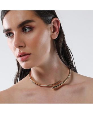 Women's The Stroke Torque Necklace