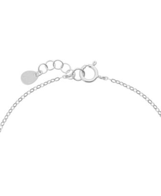 Cubic Zirconia Bracelet (0.59 ct. t.w.) in Sterling Silver (also in 14k Gold Over Sterling Silver)