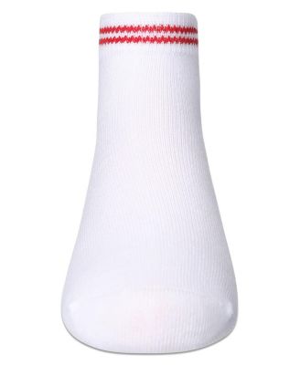 Big Girls Ziggy Double Ring Cotton Blend Anklet Sock